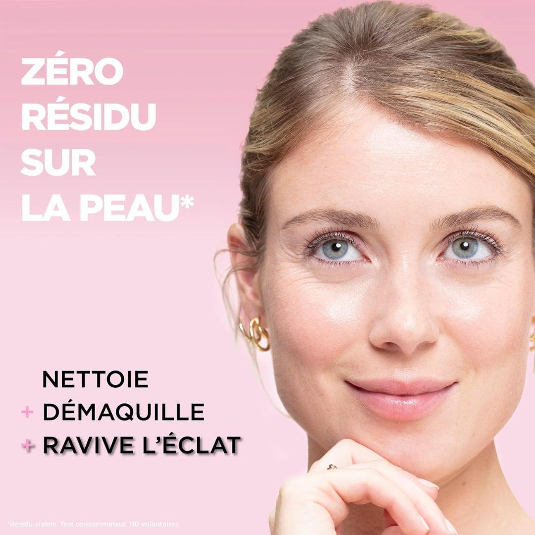 GARNIER | SOLUTION MICELLAIRE TOUT EN 1 A L'EAU DE ROSE