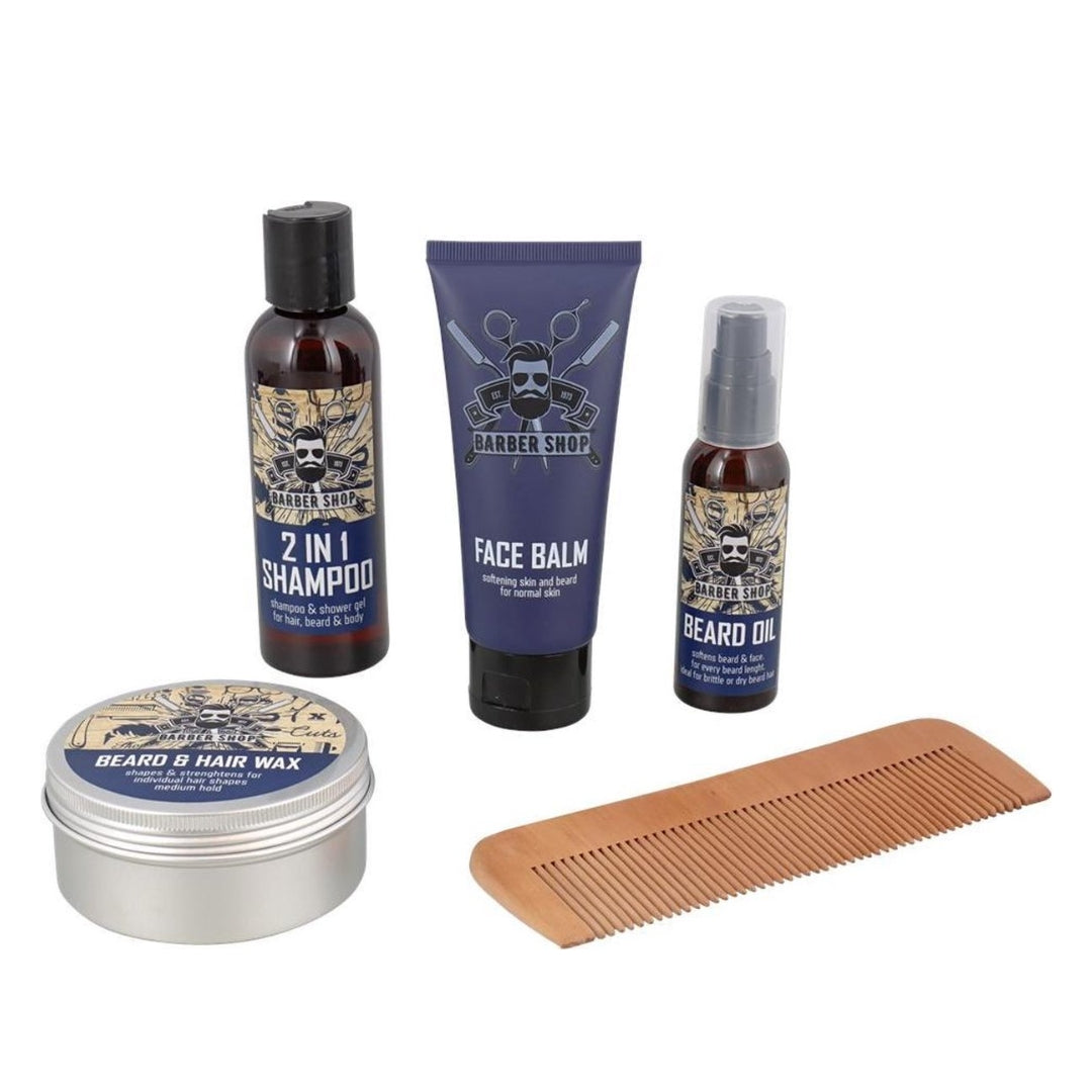 BARBER SHOP | COFFRET SOINS DE LA BARBE 5PCS