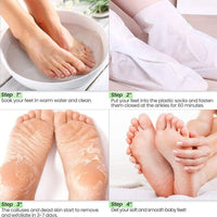 ABSOLUTE NEW YORK | EXFOLIATING FOOT MASK Mayshka