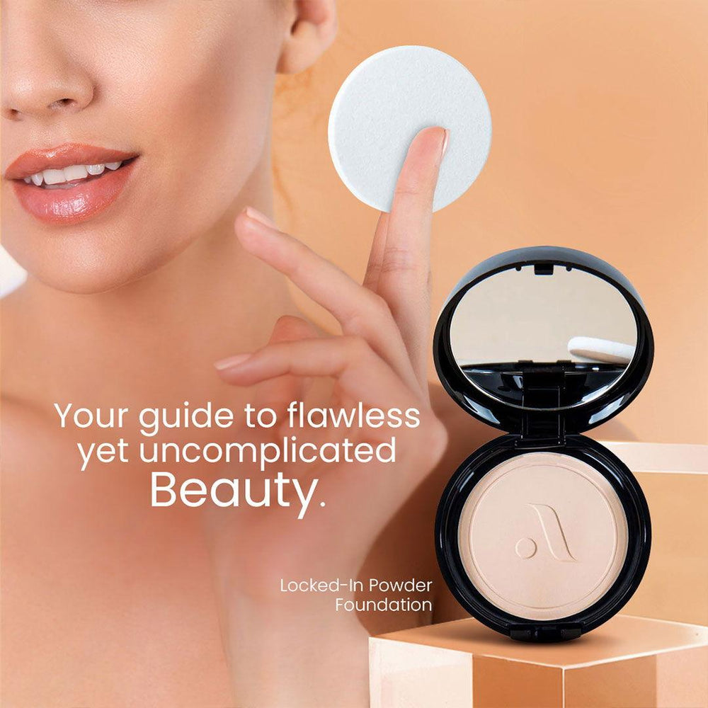 ABSOLUTE NEW YORK | LOCKED-IN POWDER FOUNDATION Mayshka