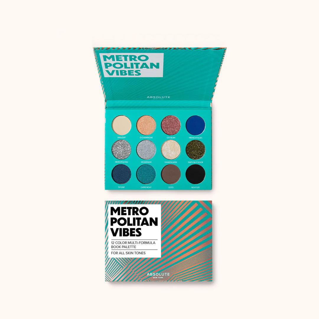 ABSOLUTE NEW YORK | METROPOLITAN VIBES 12 COLOR PALETTE Mayshka