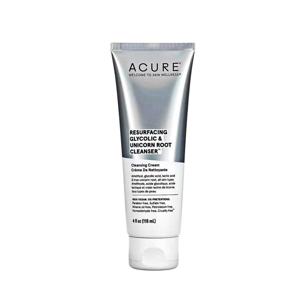 ACURE | NETTOYANT RESURFACANT GLYCOLIQUE ET RACINE DE LICORNE Mayshka