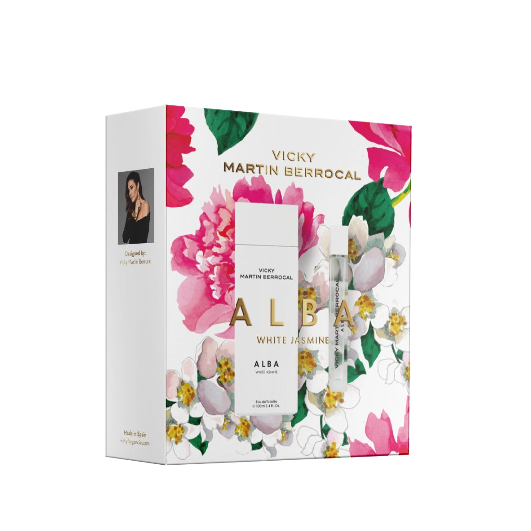 VICKY MARTIN BERROCAL | COFFRET EAU DE TOILETTE  ALBA WHITE JASMINE