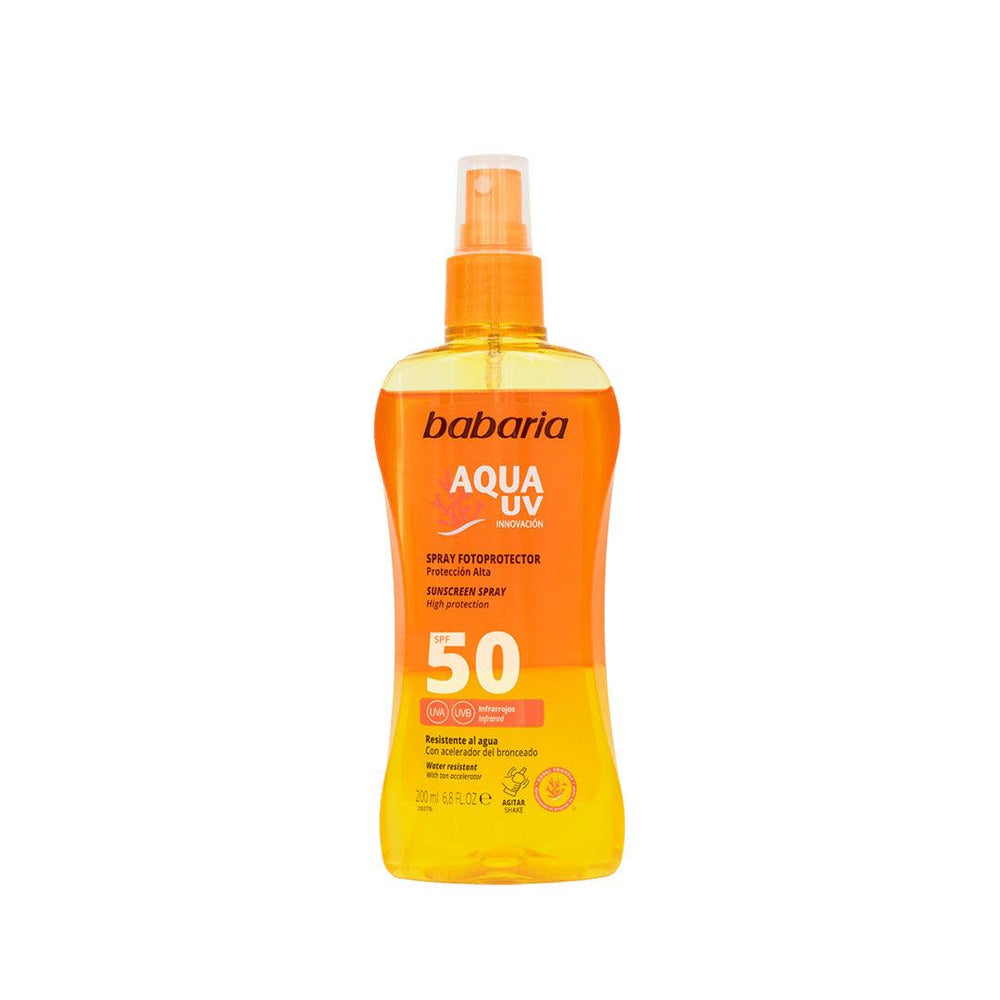 BABARIA | SPRAY SOLAIRE BI-PHASE SPF50 PEAUX SENSIBLE SPF 50+ Mayshka