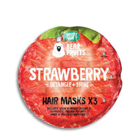 BEAR FRUITS | MASQUE CAPILLAIRE DEMELANT ET BRILLANT A LA FRAISE - Mayshka