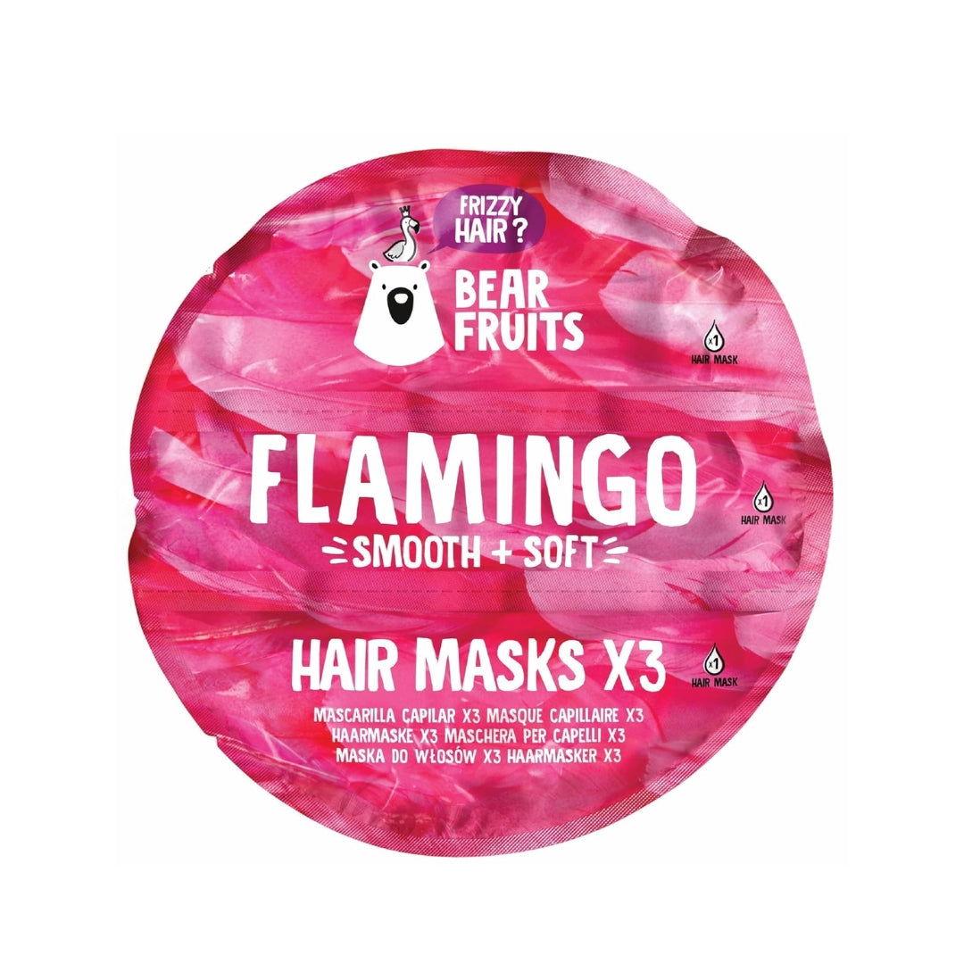 BEAR FRUITS | MASQUE CAPILLAIRE DOUX ET LISSE FLAMINGO - Mayshka