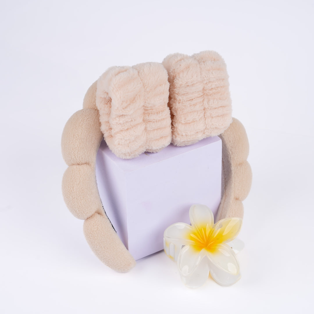 ACCESSOIRES | SET D'ACCESSOIRES CAPILLAIRES - BANDEAUX, BRACELETS, PETITE PINCE FLEUR COLORÉE