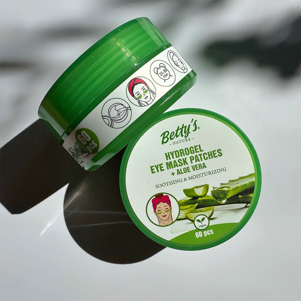 BETTY’S NATURE | PATCHS YEUX EN HYDROGEL À L’ALOE VERA