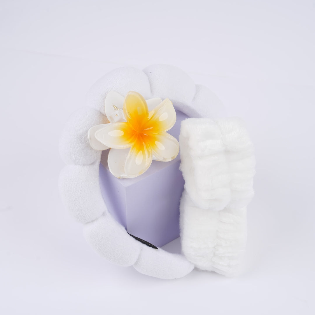 ACCESSOIRES | SET D'ACCESSOIRES CAPILLAIRES - BANDEAUX, BRACELETS, PETITE PINCE FLEUR COLORÉE