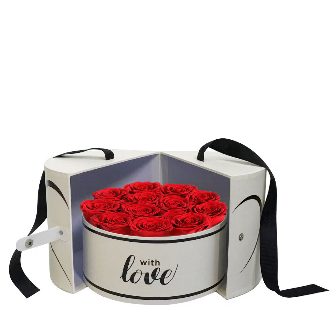 BOX | BOITE D'EMBALLAGE DE FLEURS WITH LOVE