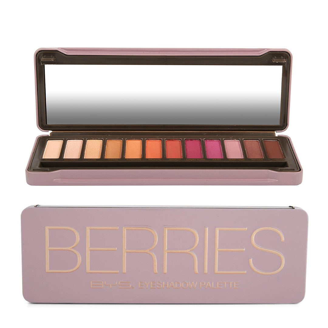 BYS | 12 PALETTE EYESHADOW TIN BERRIES