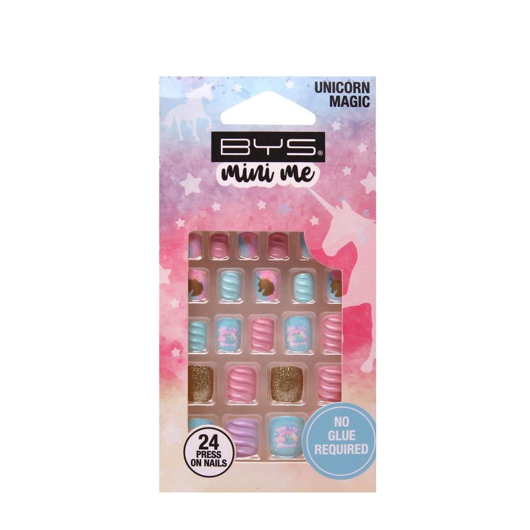 BYS MINI ME | LOT DE 24 FAUX ONGLES A COLLER - UNICORN MAGIC - Mayshka