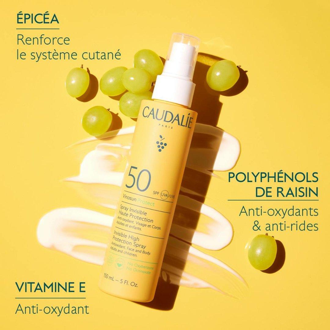 CAUDALIE | VINOSUN PROTECT SPRAY INVISIBLE HAUTE PROTECTION SPF50 Mayshka