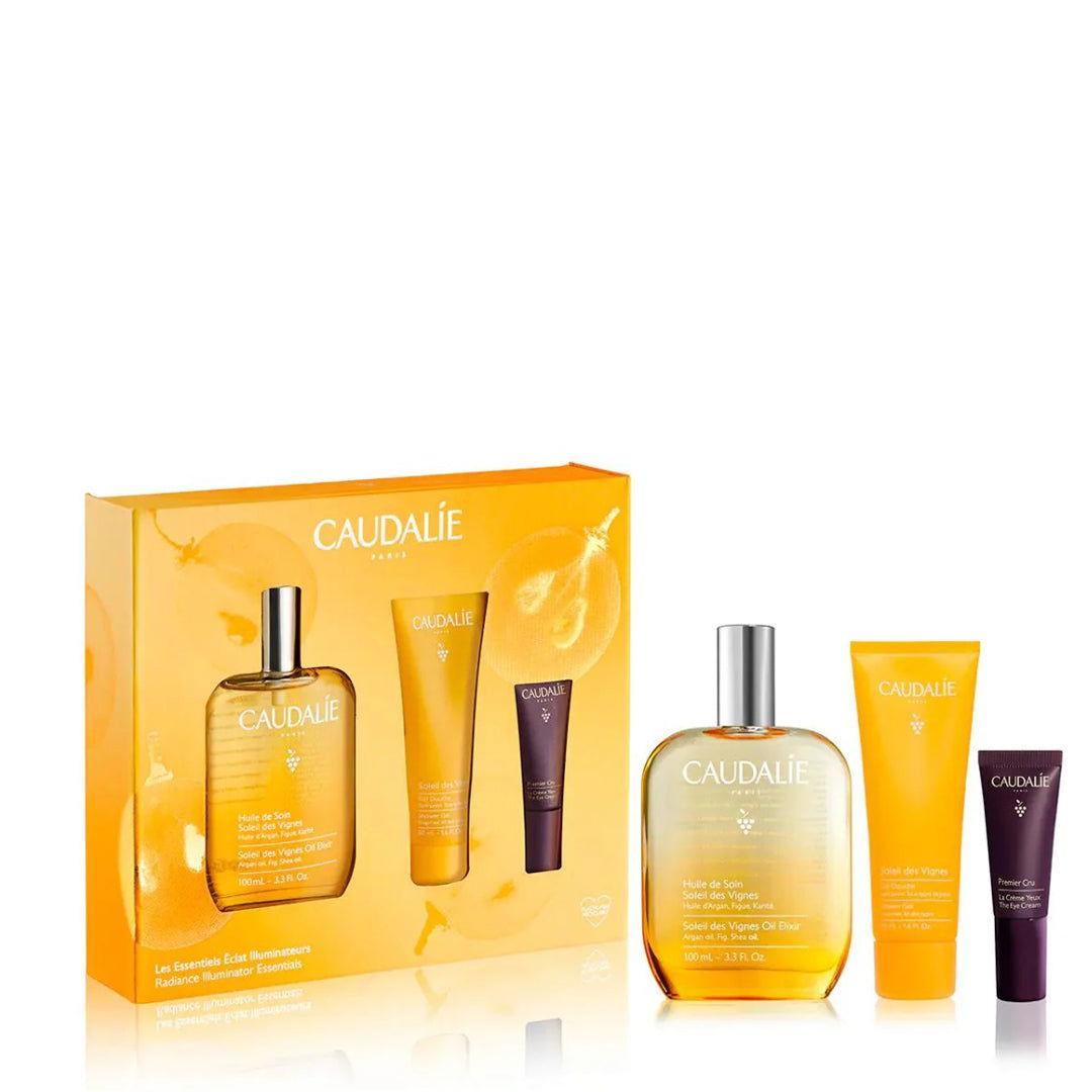 CAUDALIE | COFFRET HUILE ELIXIR + GEL DOUCHE + SOIN YEUX - Mayshka