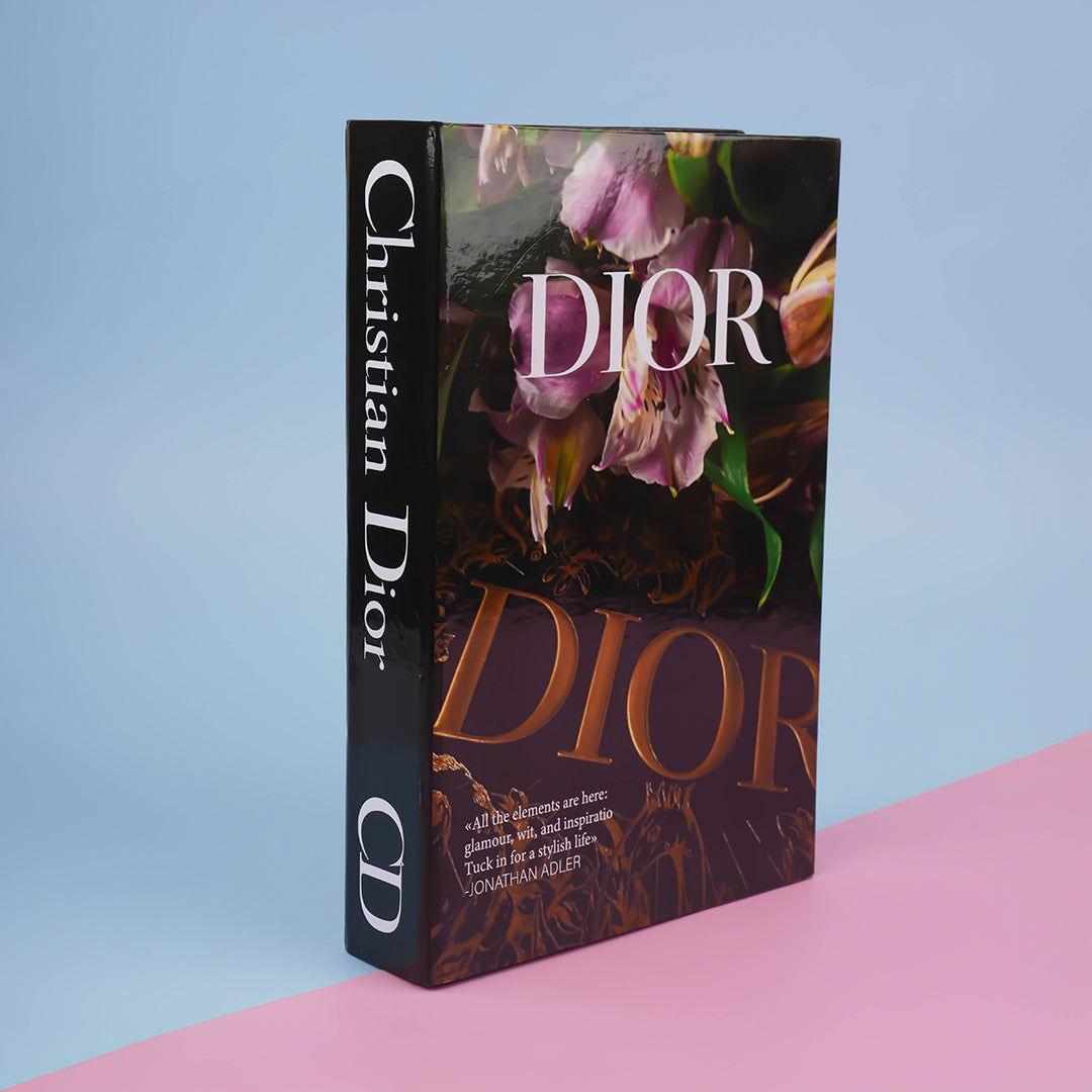 CHRISTIAN DIOR | FAUX LIVRE PERSONALISE NOIR - Mayshka