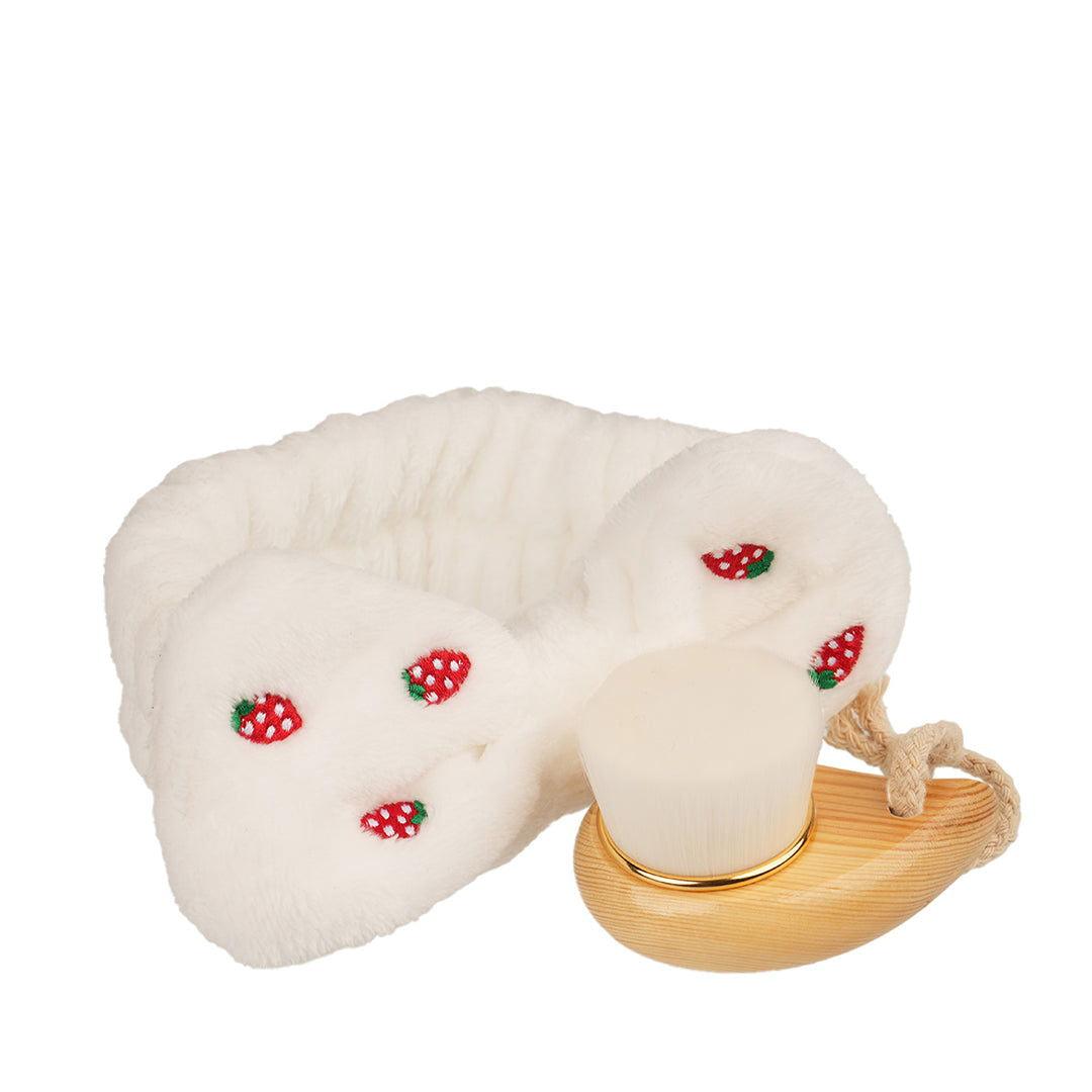 COFFRET | BANDEAU MAQUILLAGE + BROSSE VISAGE B - Mayshka