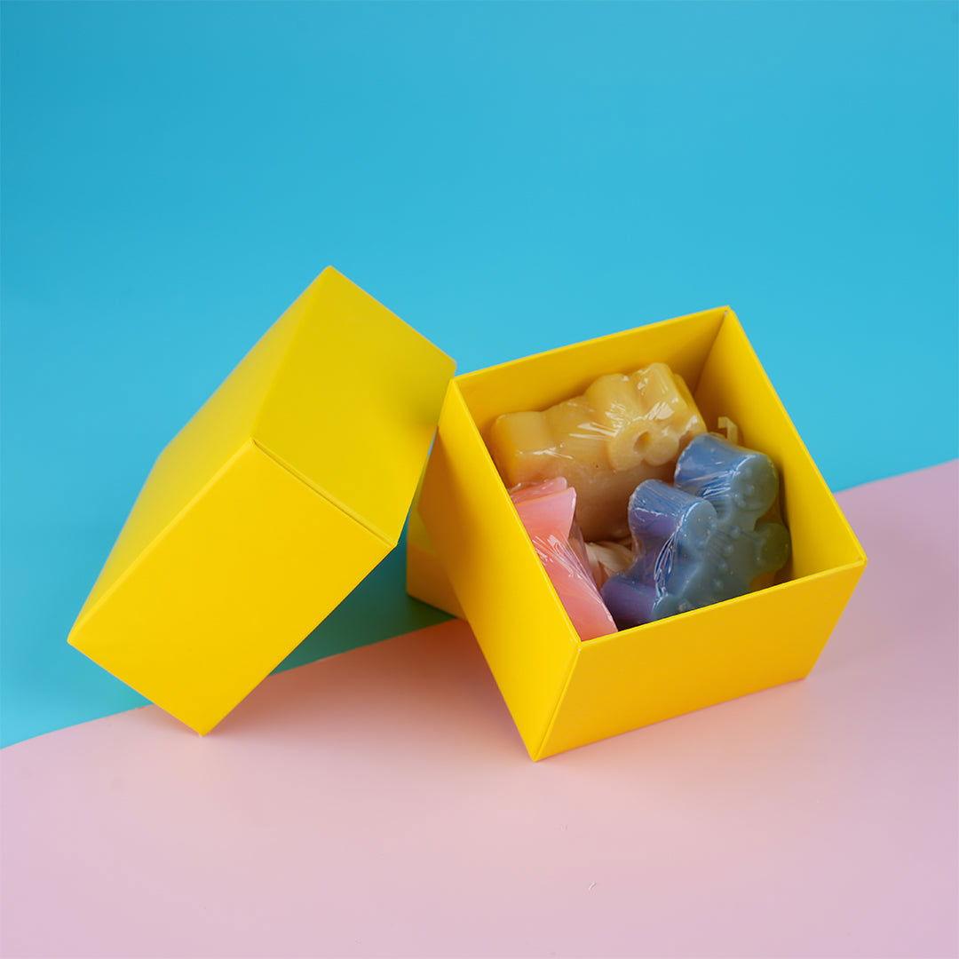 COFFRET | BOITE DOUCEUR ET COULEUR - 3 SAVONS - Mayshka