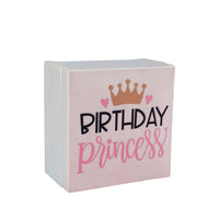 COFFRET | BOITE EN CUIR ET FAUX DAIM BIRTHDAY PRINCESS - Mayshka