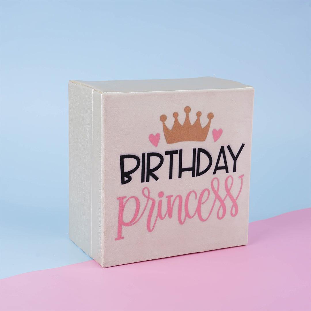 COFFRET | BOITE EN CUIR ET FAUX DAIM BIRTHDAY PRINCESS - Mayshka