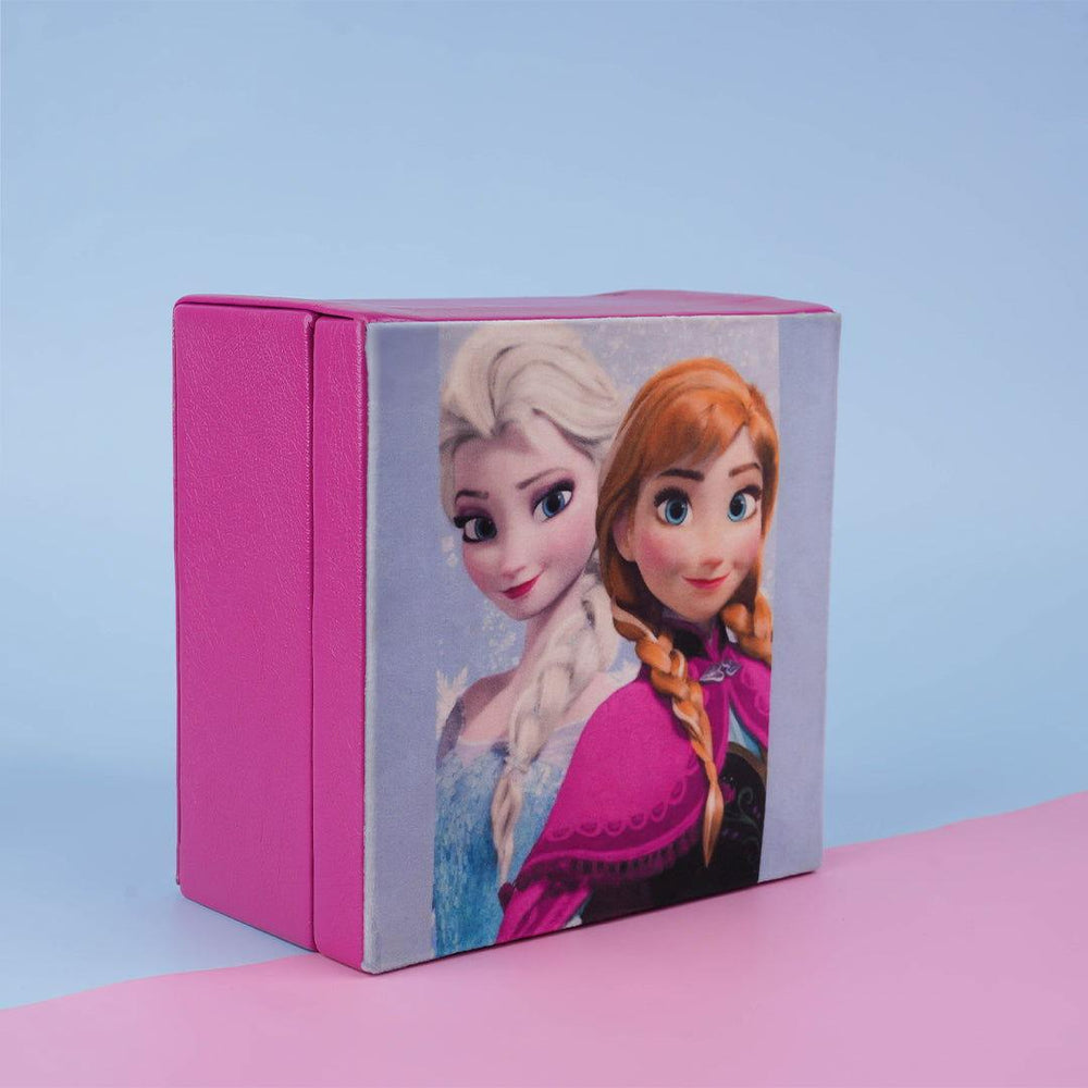 COFFRET | BOITE EN CUIR ET FAUX DAIM FROZEN & ANNA - Mayshka