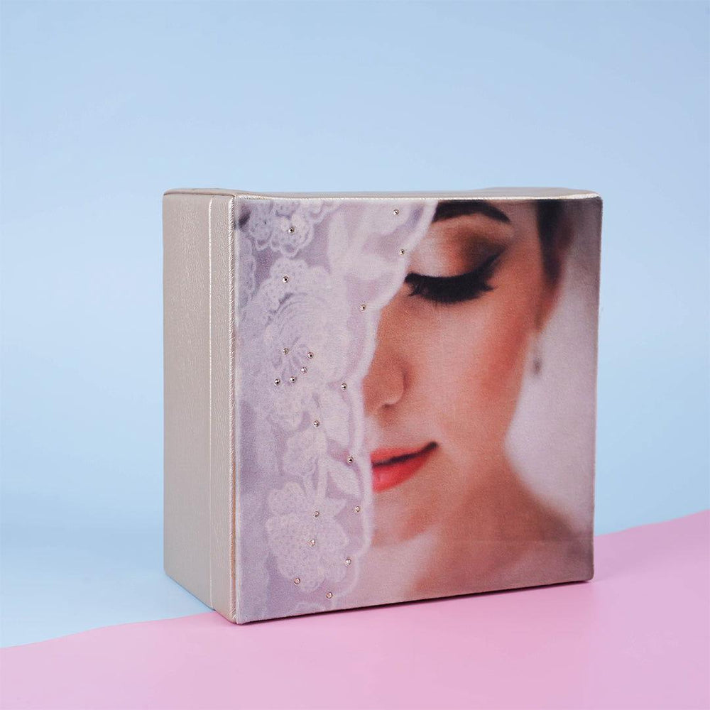 COFFRET | BOITE EN CUIR ET FAUX DAIM LA3ROUSSA - Mayshka