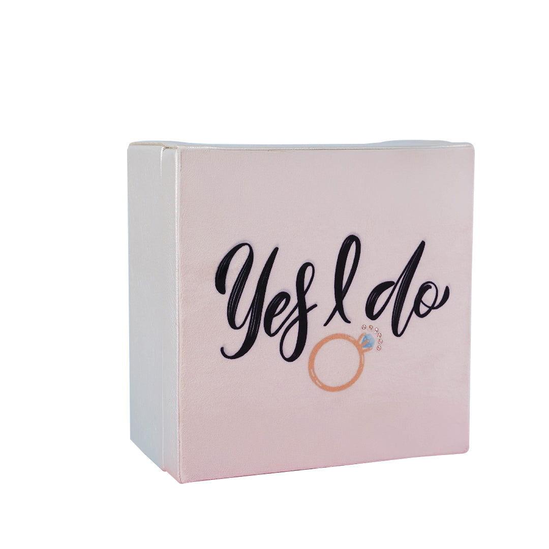 COFFRET | BOITE EN CUIR ET FAUX DAIM YES I DO - Mayshka