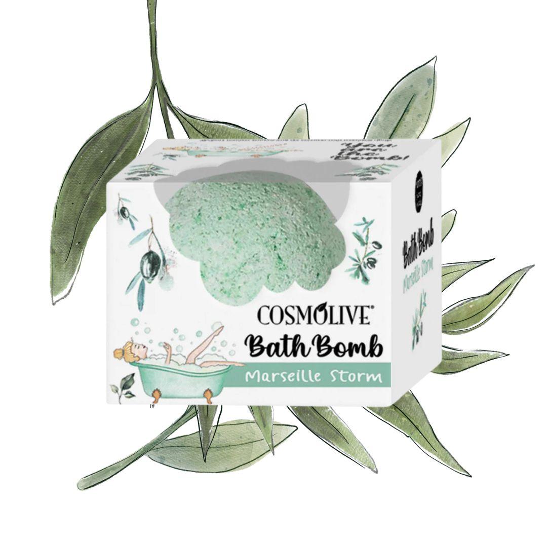 COSMOLIVE | BATH BOMB - MARSEILLE STORM - Mayshka