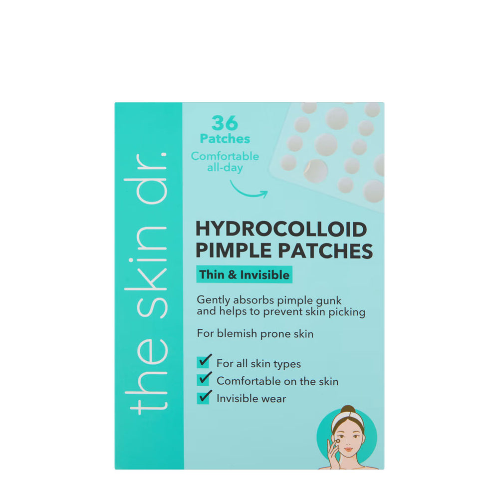 THE SKIN DR | HYDROCOLLOID PIMPLE PATCHES – 36 PATCHES