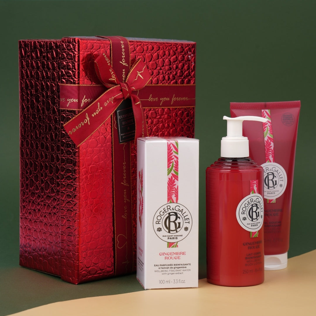 ROGER GALLET | GINGEMBRE ROUGE - SOIN PARFUMÉ COMPLET