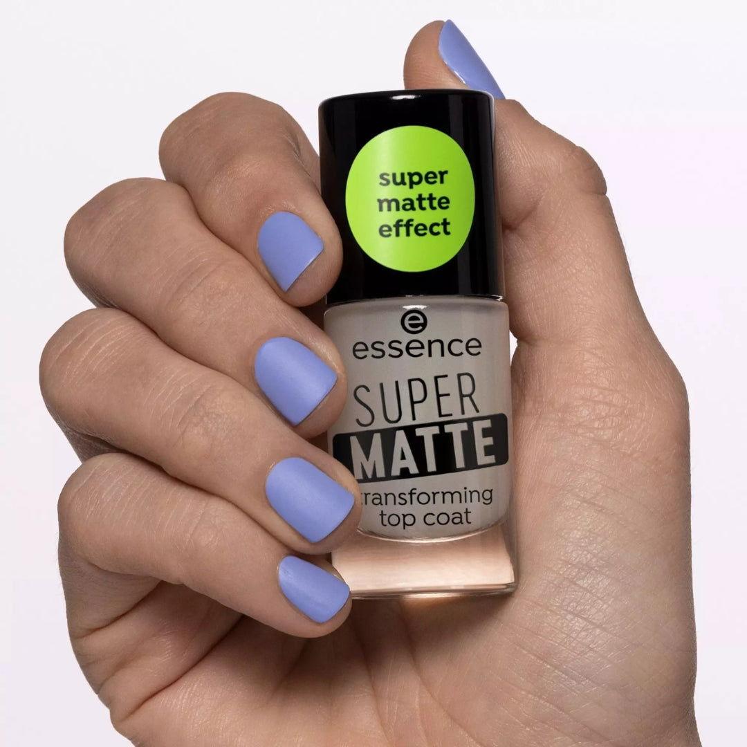 ESSENCE | SUPER MATTE TRANSFORMING TOP COAT Mayshka