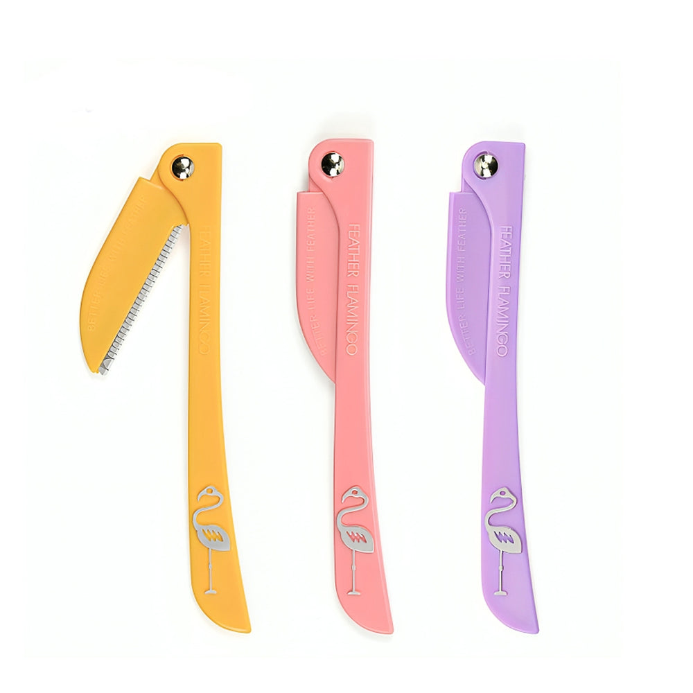 FEATHER FLAMINGO | LOT DE 3 LAMES VISAGE ET CORPS