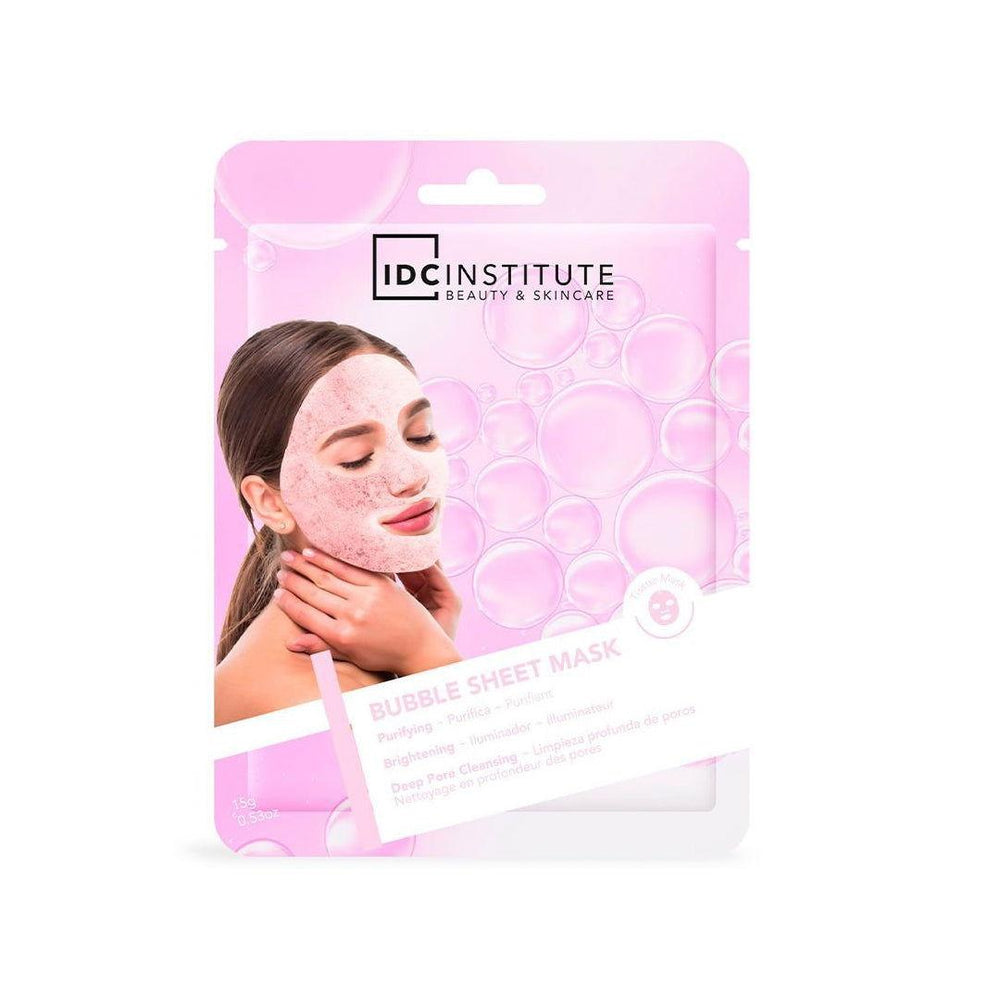 IDC INSTITUTE | FACE MASK-PINK SHEET BUBBLE - Mayshka
