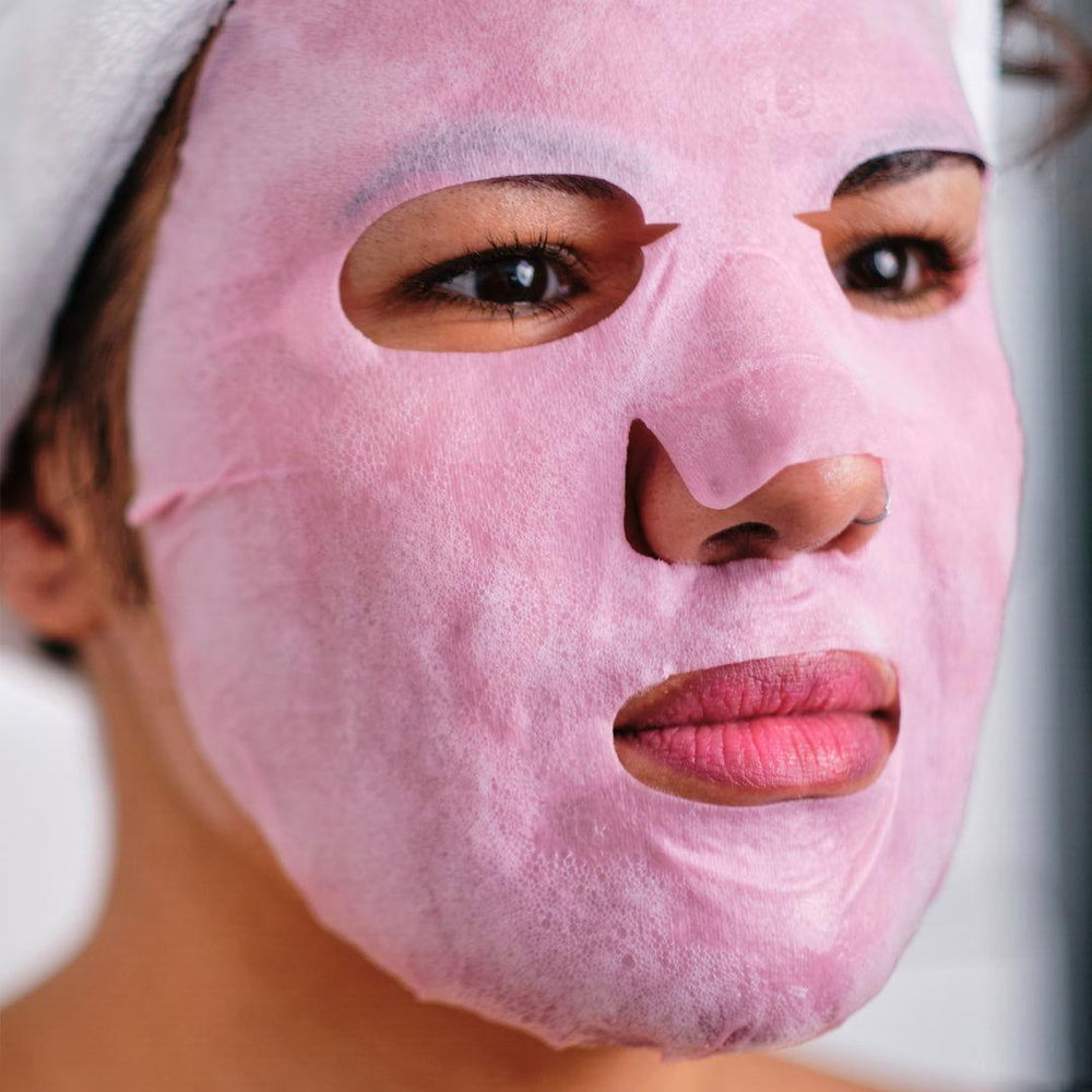 IDC INSTITUTE | FACE MASK-PINK SHEET BUBBLE - Mayshka