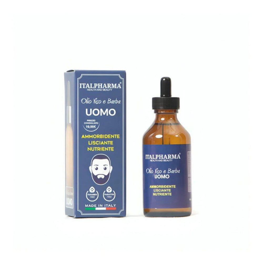 ITALPHARMA | HUILE VISAGE BARBE - HOMME - Mayshka