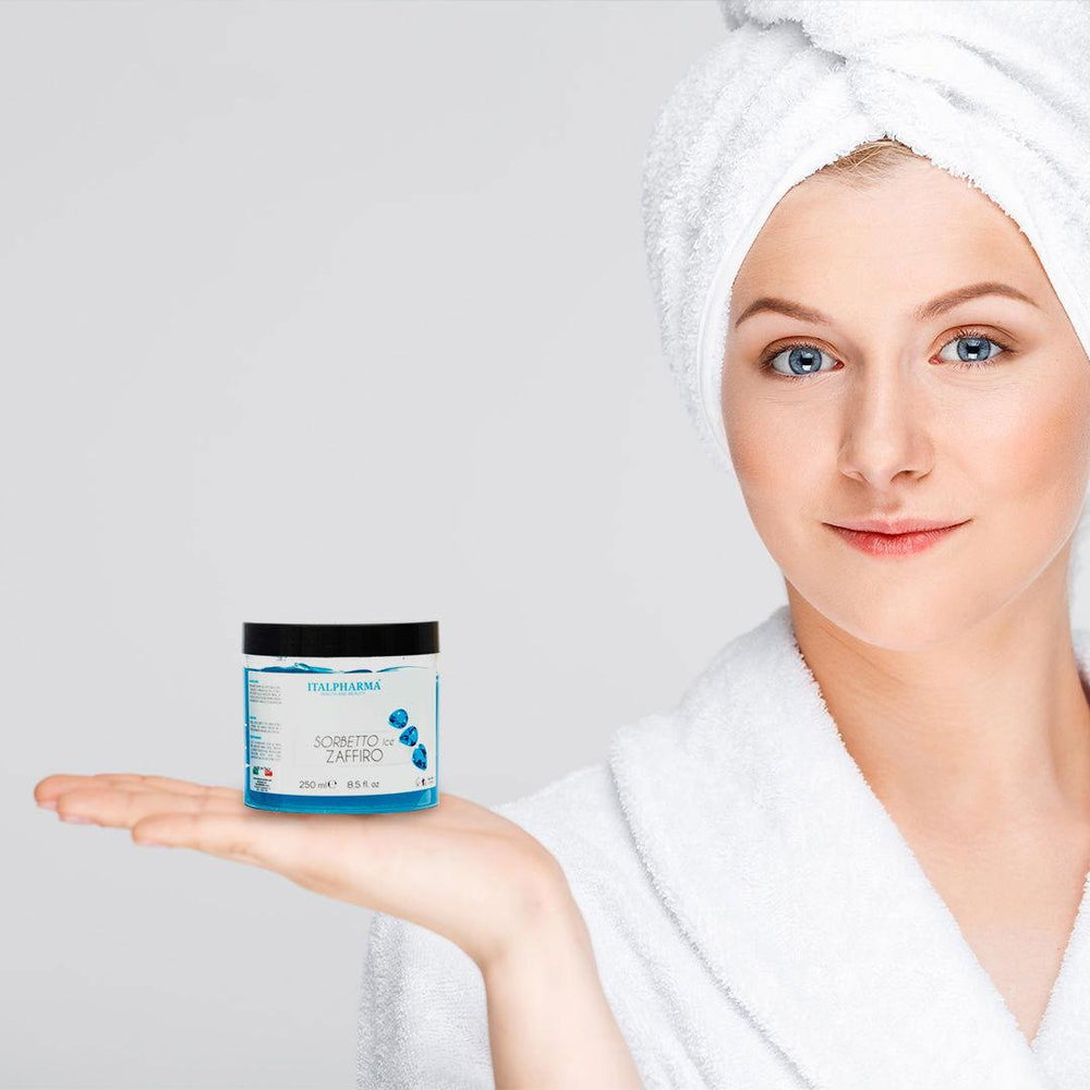 ITALPHARMA | SORBET ICE CREME CORPORELLE ZAFFIRO - Mayshka