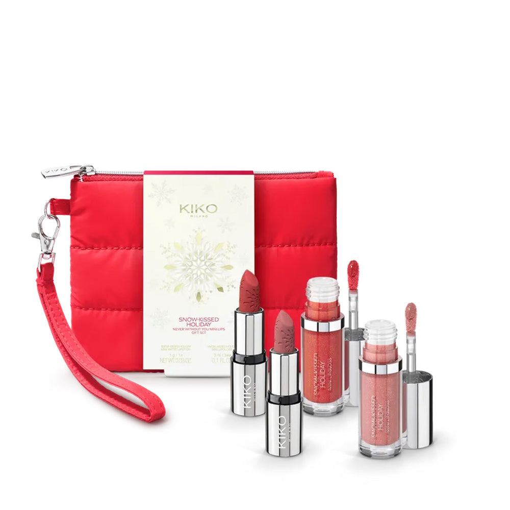 KIKO | SNOW-KISSED HOLIDAY NEVER WITHOUT YOU MINI LIPS GIFT SET