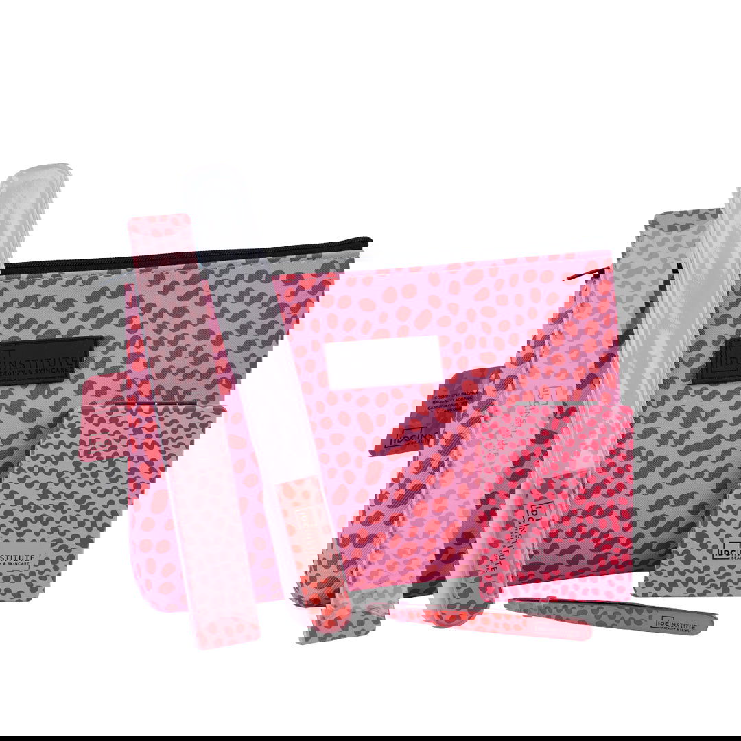 KIT | TROUSSE MAQUILLAGE+LIMES+MIROIR+PINCE RR - Mayshka