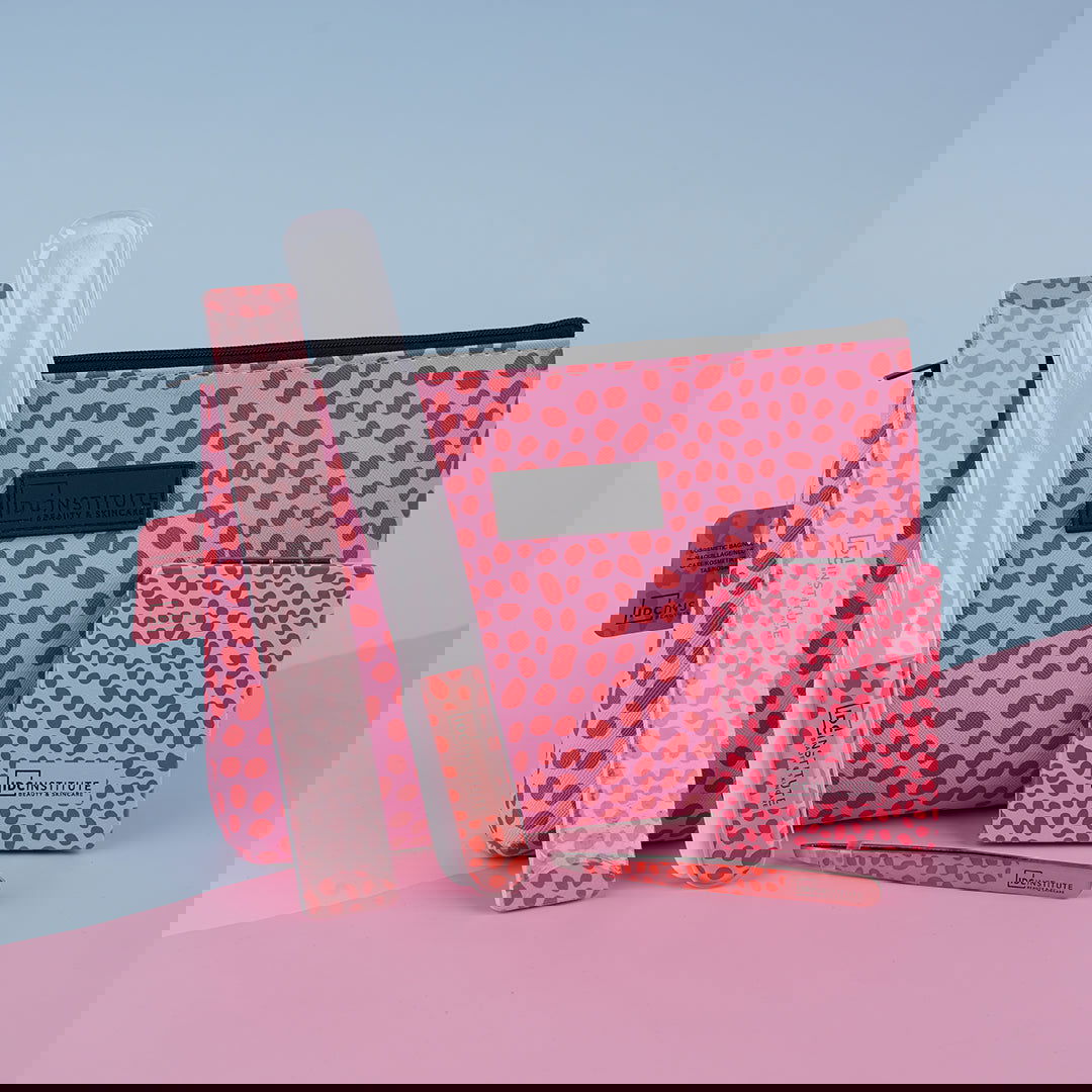 KIT | TROUSSE MAQUILLAGE+LIMES+MIROIR+PINCE RR - Mayshka