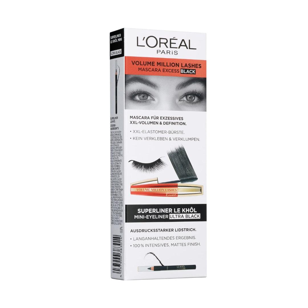 L'OREAL PARIS | MASCARA-SET VOLUME MILLION LASHES EXCESS Mayshka