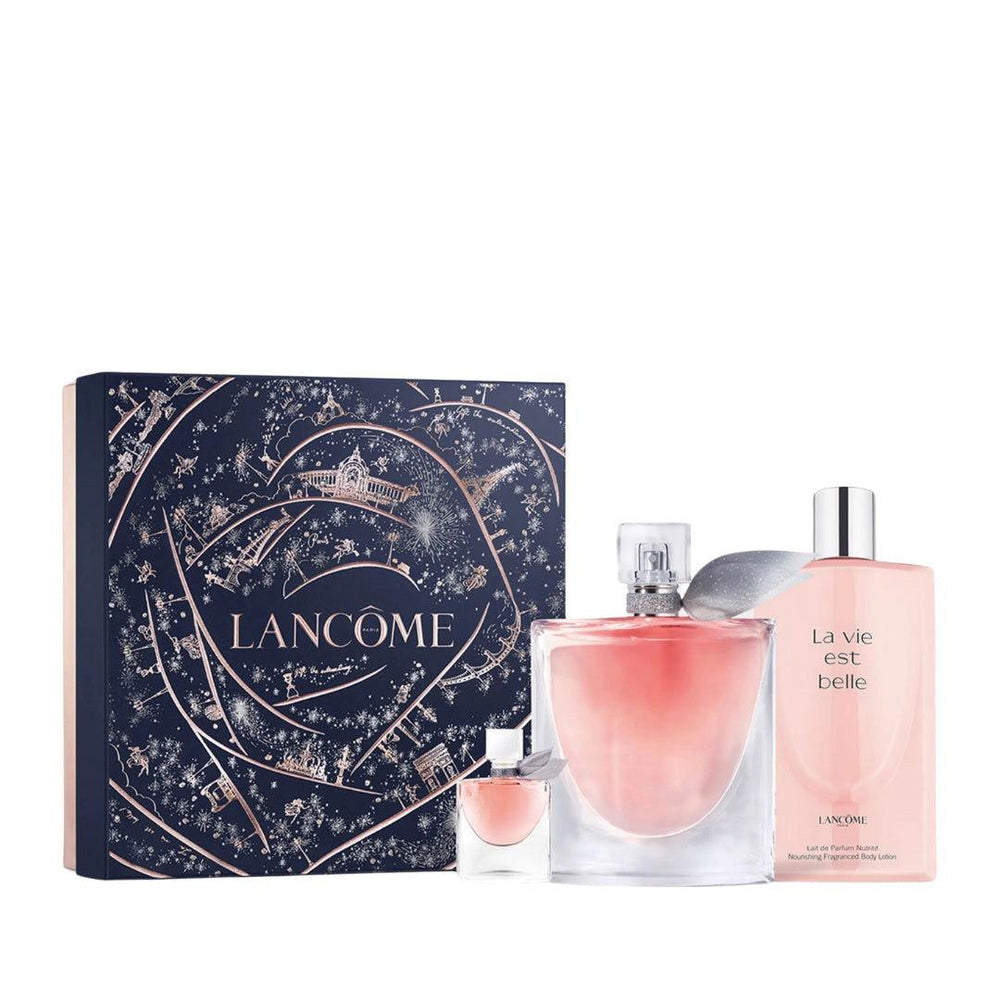 LANCÔME | COFFRET EAU DE PARFUM LA VIE EST BELLE + CREME + 4 ML - Mayshka