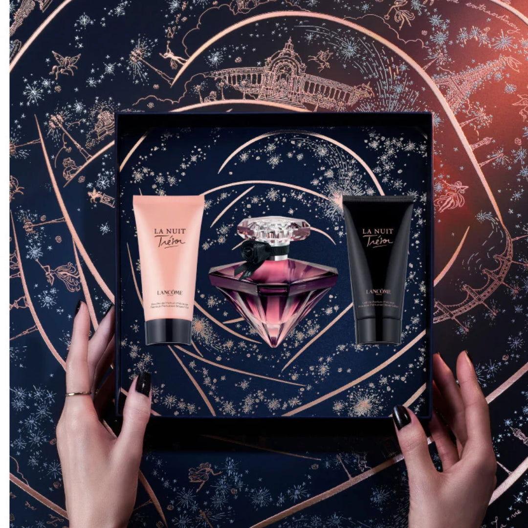 LANCÔME | COFFRET EAU DE PARFUN LA NUIT TRESOR + CREME + GEL DOUCHE - Mayshka