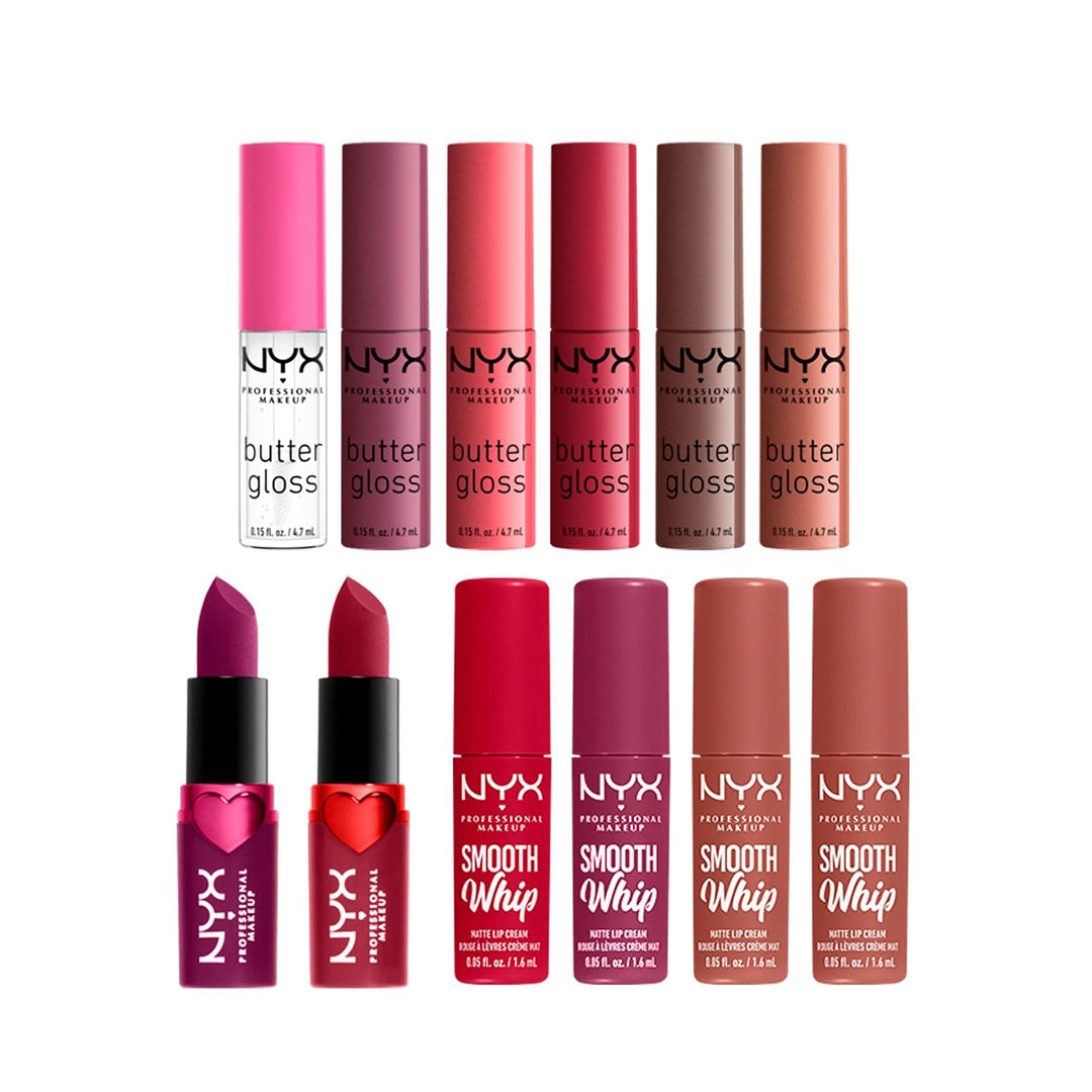 NYX COSMETICS | 12 DAYS OF KISSMAS COFFRET LEVRES