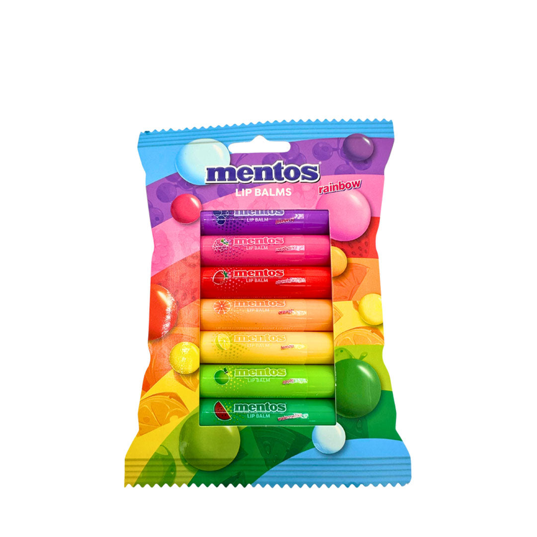 TOPBRANDS | MENTOS LIP BALMS RAINBOW