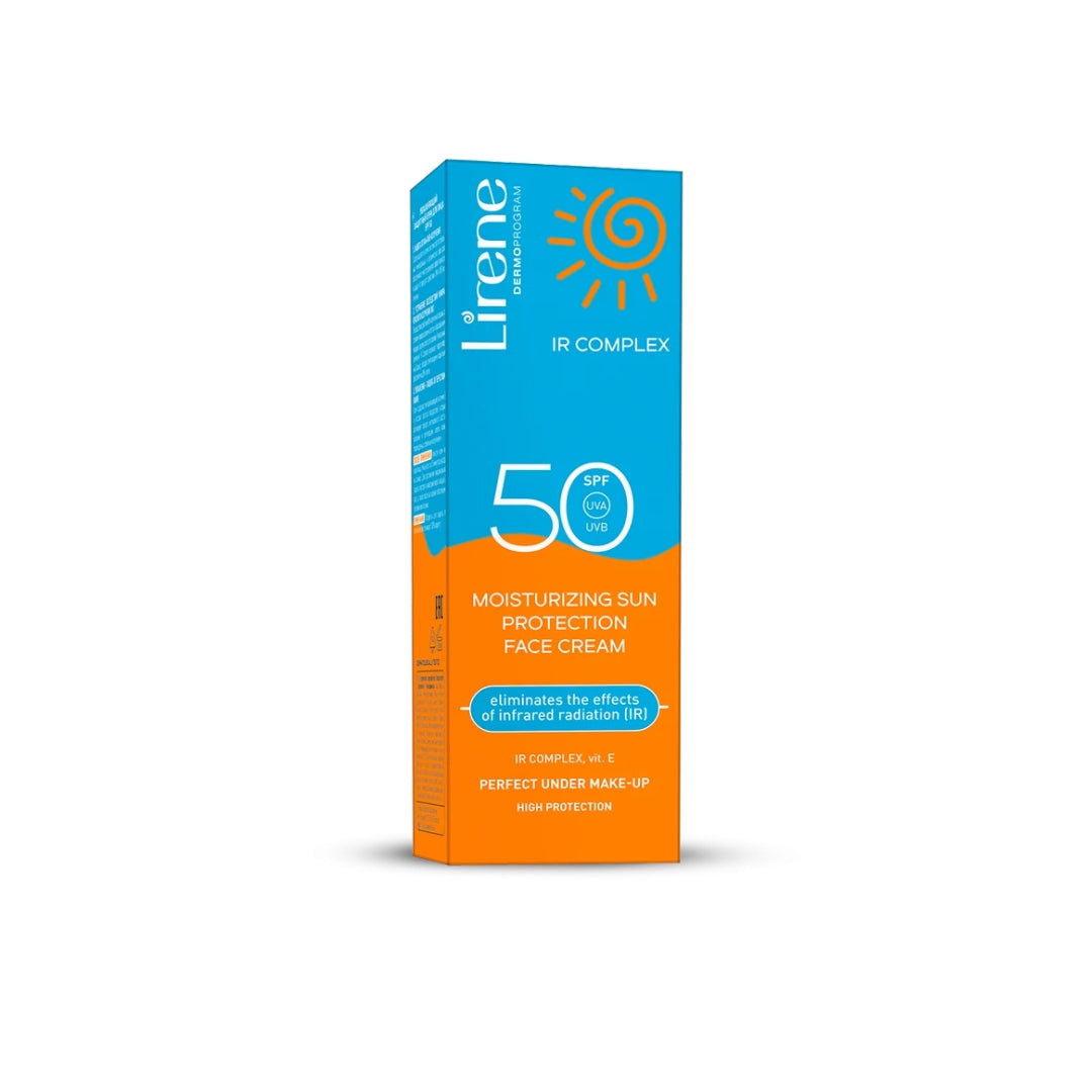 LIRENE | CREME VISAGE SOLAIRE HYDRATANTE SPF50+ Mayshka