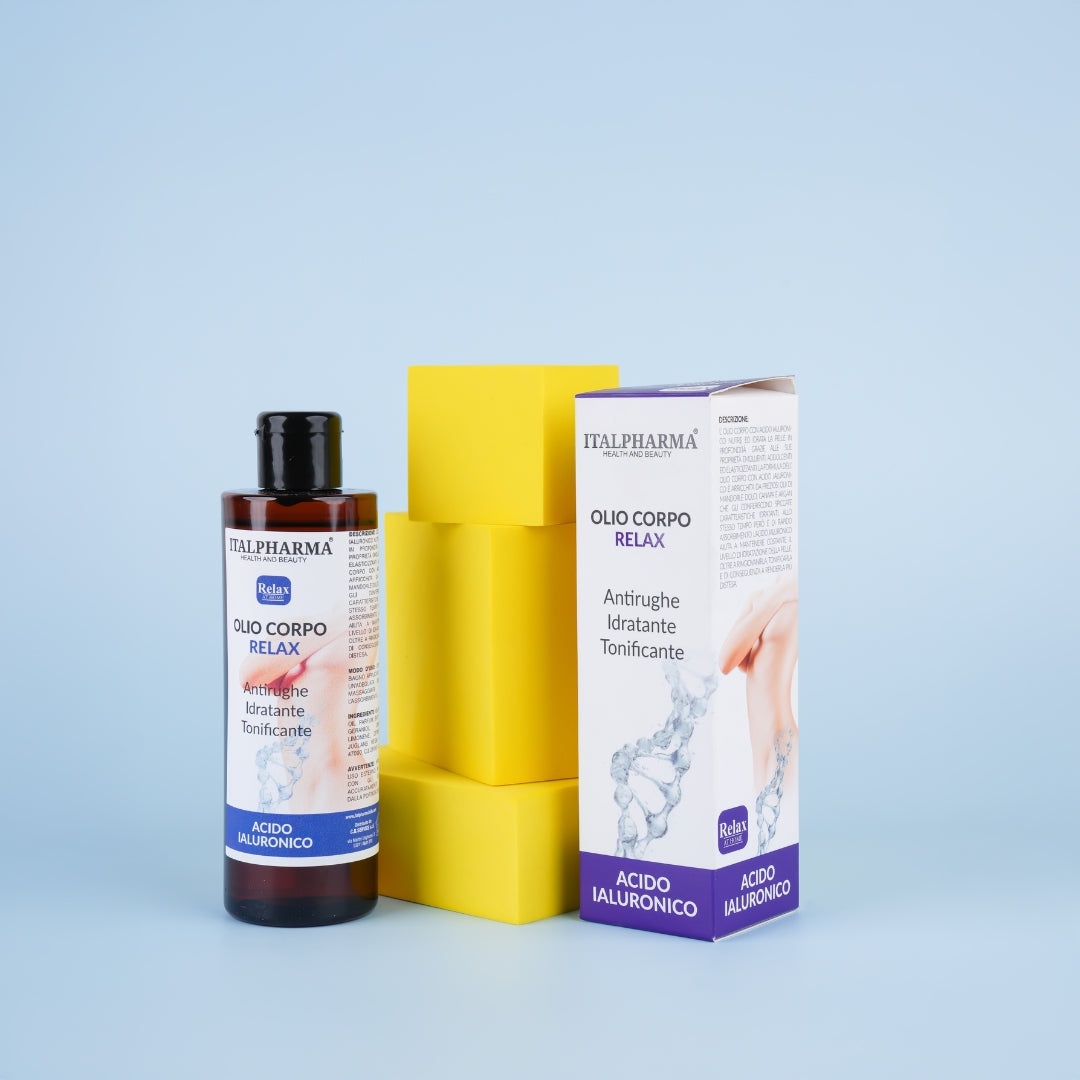ITALPHARMA | HUILE MASSAGE - L'ACIDE HYALURONIQUE
