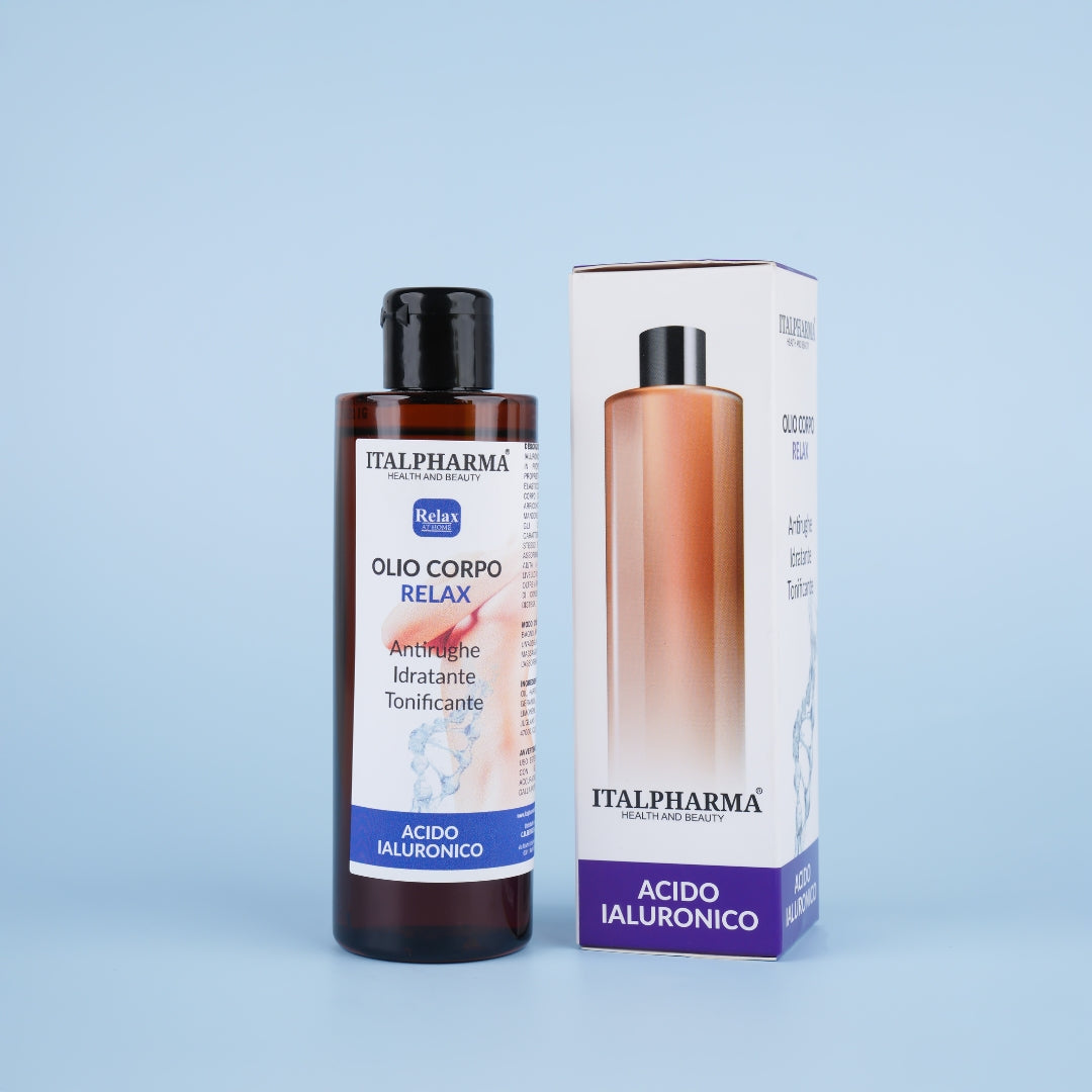 ITALPHARMA | HUILE MASSAGE - L'ACIDE HYALURONIQUE