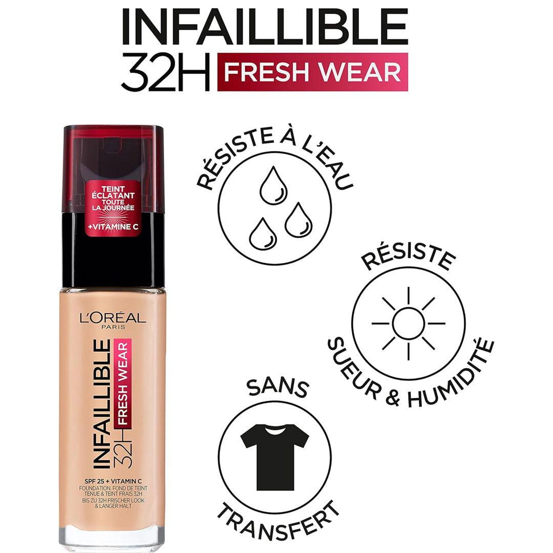 L'OREAL PARIS | INFAILLIBLE FOND DE TEINT 130 BEIGE PEAU - Mayshka