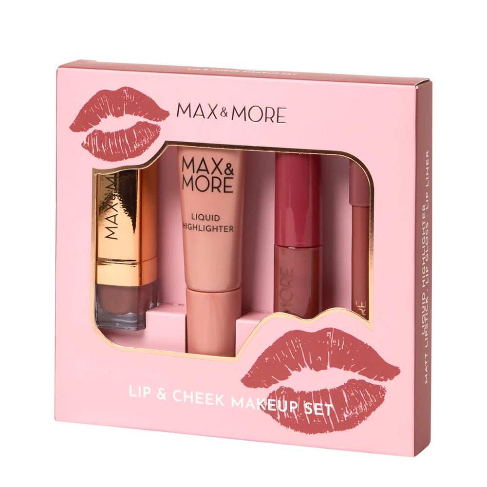 MAX & MORE | COFFRET LIP & CHEEK MAKEUP