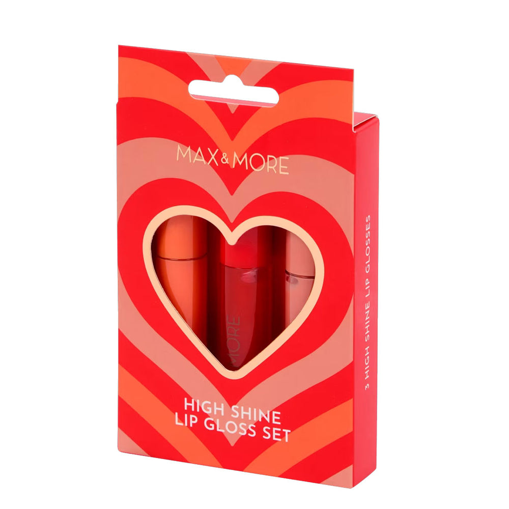 MAX & MORE | HIGH SHINE LIP GLOSS SET
