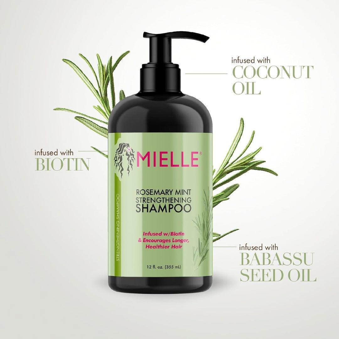 MIELLE | ROSEMARY MINT STRENGTHENING SHAMPOO Mayshka